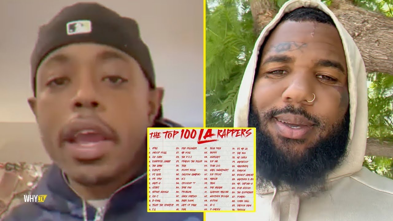 Westside Boogie Reacts To The Game's The Top 100 LA Rappers List 'Why Im 62 On The List Bro?'