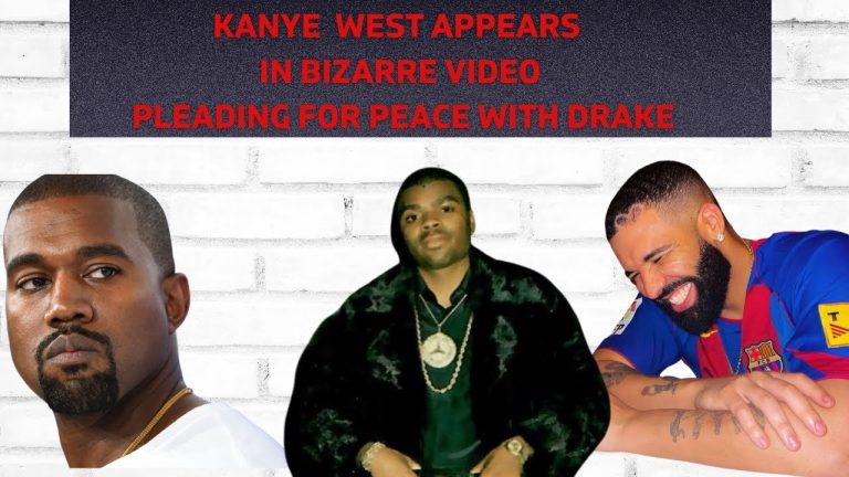 Odd Video Of Kanye West And J Prince | Kanye Pleads For Peace With Drake