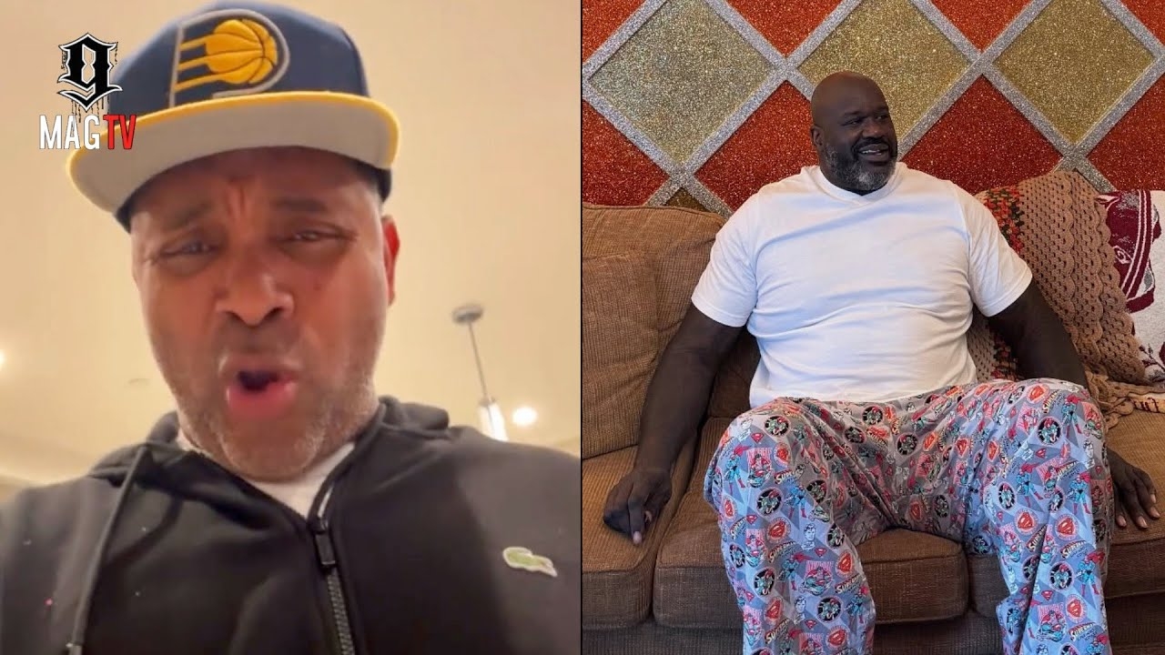 Mike Epps Invites Shaq To His Vintage 1970's House After The Pacers Game!