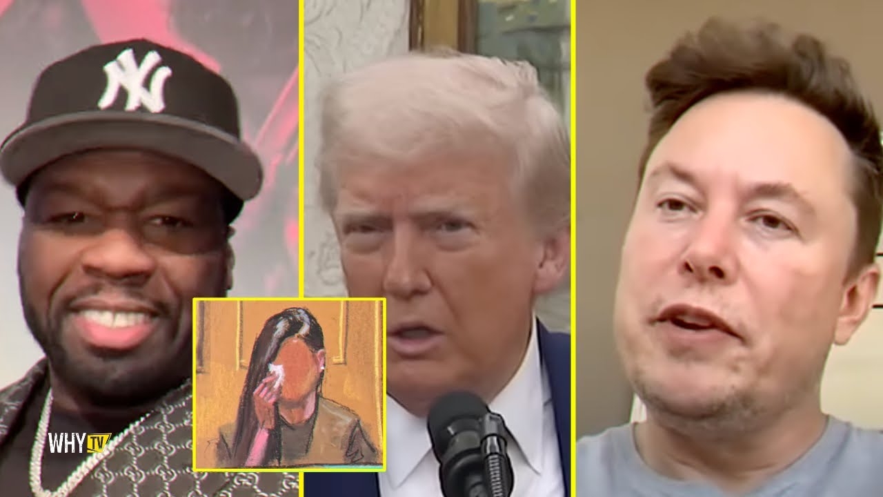 50 Cent Reacts To Elon Musk And Trump Beef And Also Asking Who The Jane Doe Is At Diddy Trial