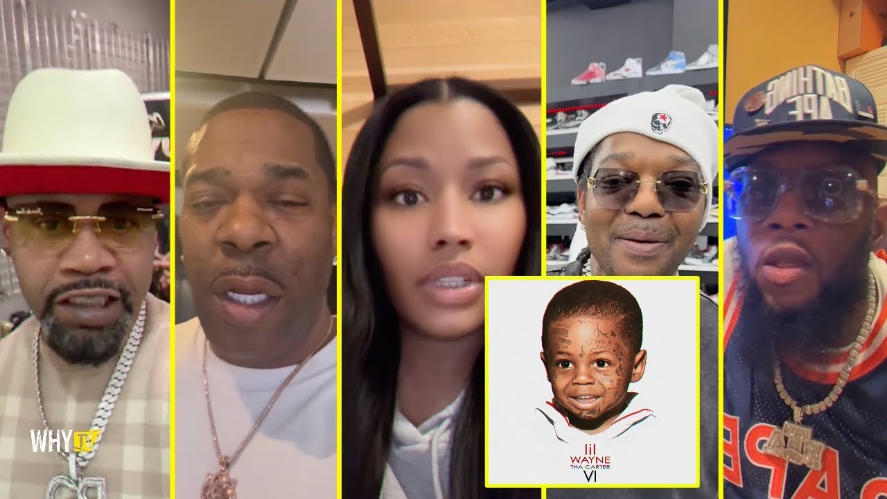 Rappers Reaction To Lil Wayne's New 'Tha Carter VI' Album Release 'BG, Juvenile, Drake And More'