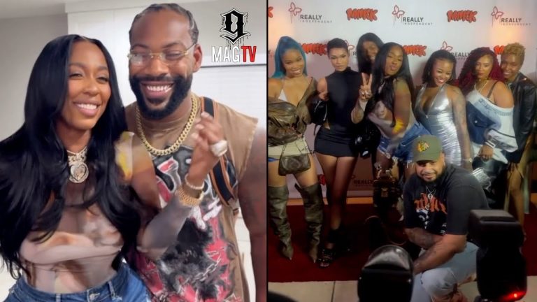 NFL Star Za'Darius Smith & Kash Doll Pop Out Together At Her Appearance! 