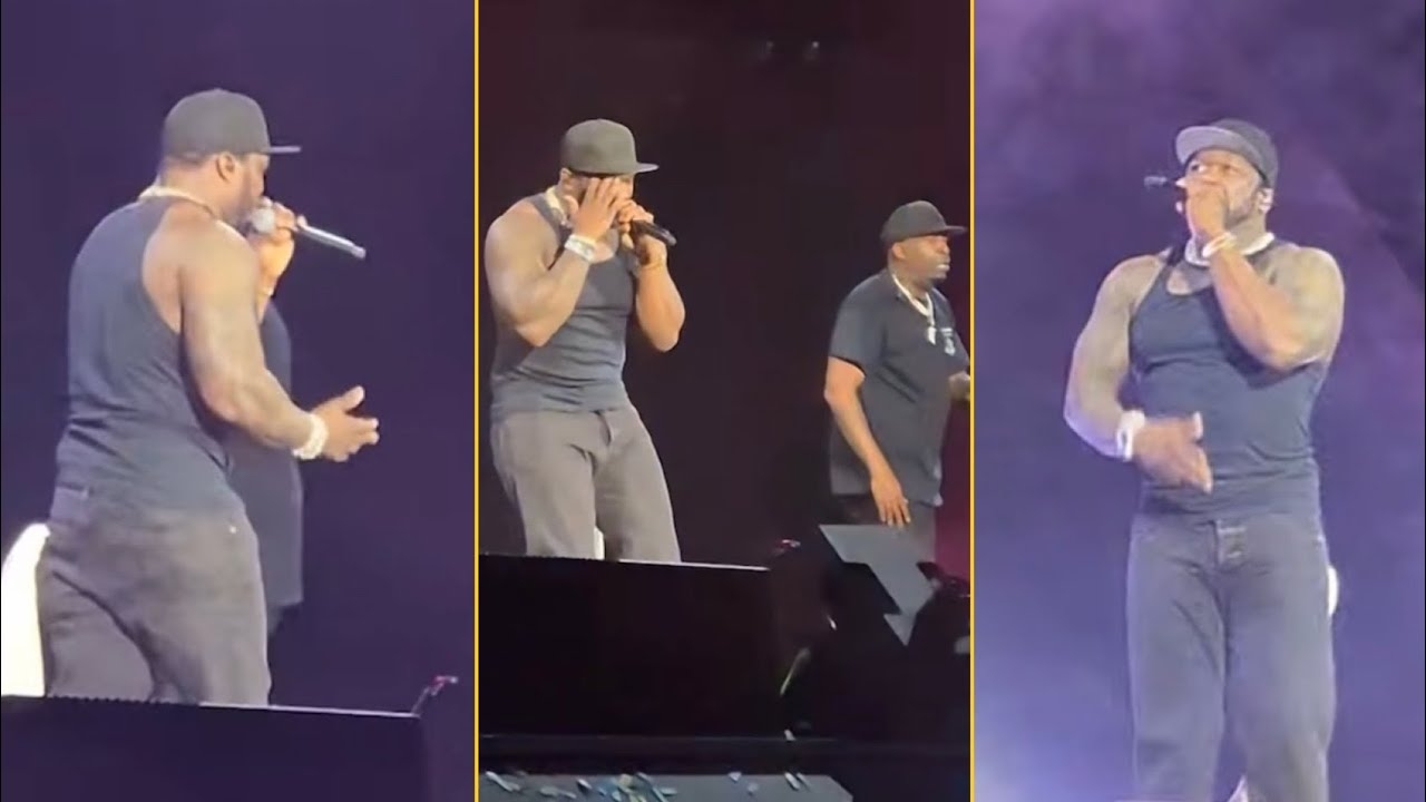 50 Cent With Tony Yayo And Uncle Murda Stole The Whole Show In Frankfurt Germany  Last Night