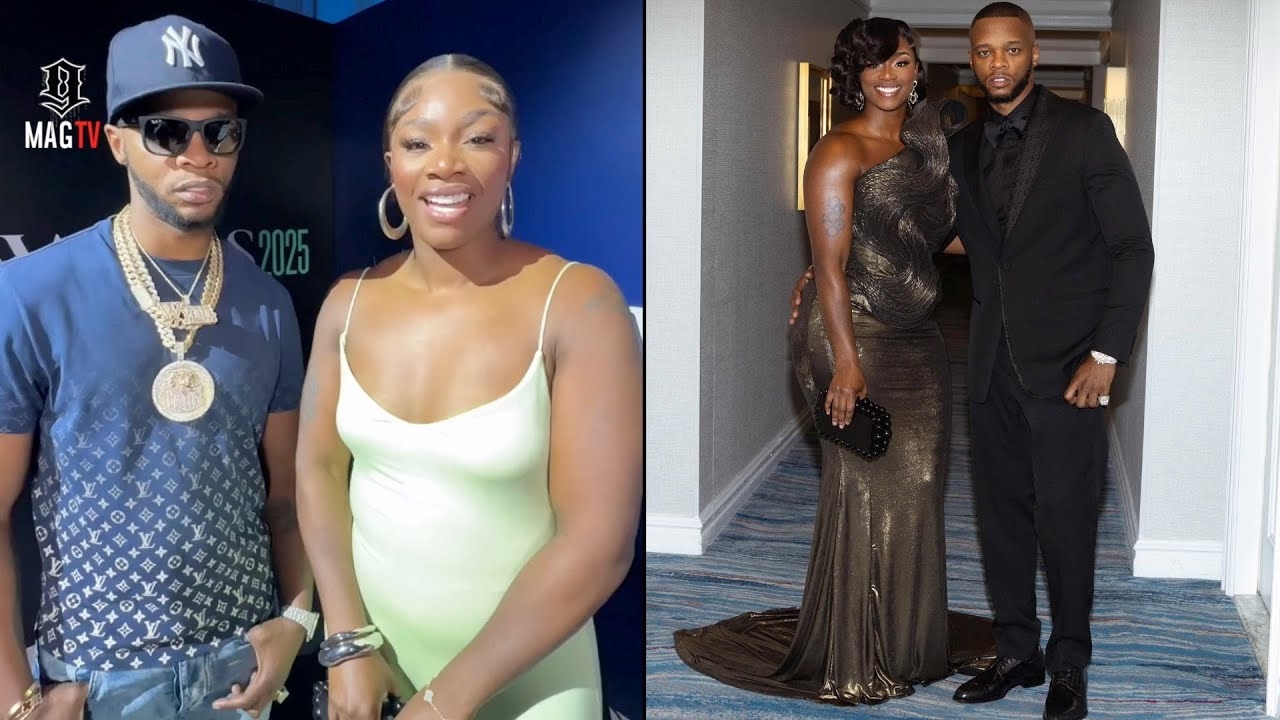 Papoose & Claressa Shields Was Outside All BET Awards Weekend!