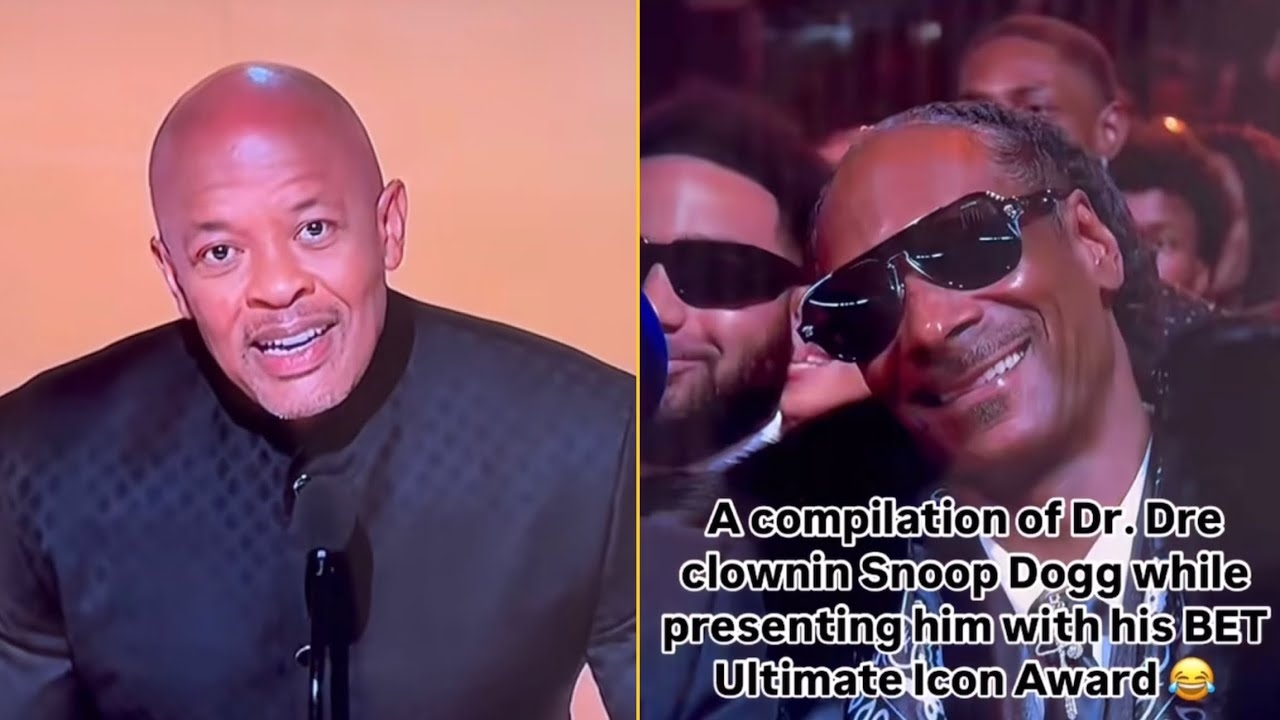 Dr.Dre Clowns Snoop Dogg While Presenting Him At Bet Awards 2025 Snoop Dogg Responds