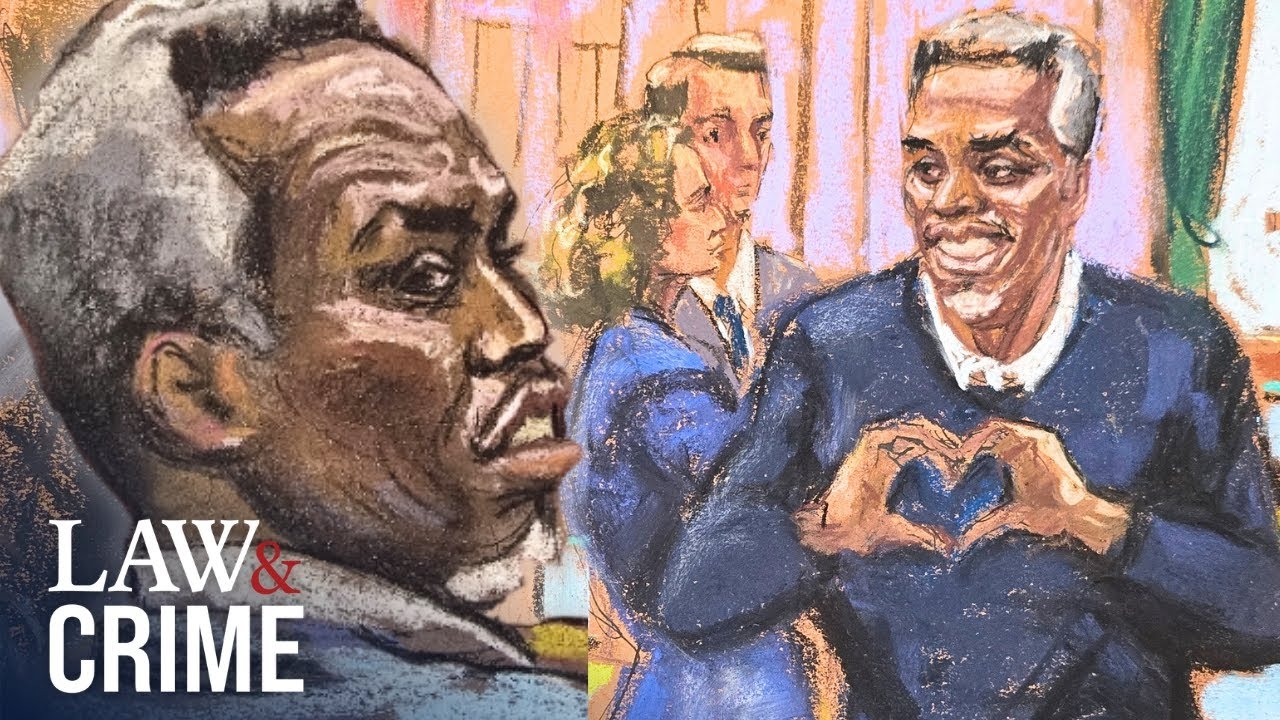 P. Diddy Mad Over Court Sketches that Make Him Look Like a Koala