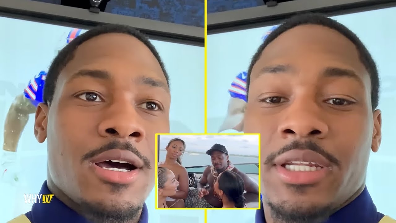 Stefon Diggs Refuses To Comment About His Viral Yacht Trip With His New Boo Cardi B