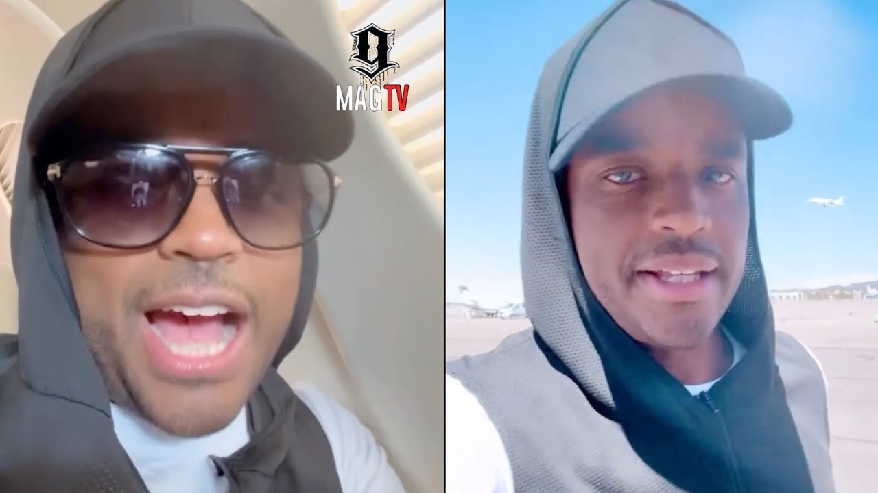 Larenz Tate Steps Off The Plane To Have Words With Passenger Kicking His Seat The Entire Flight!