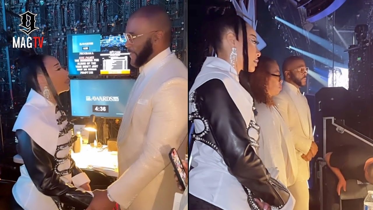 Tommie Lee Humbles Herself Backstage Wit Tyler Perry & Oprah At The BET Awards!