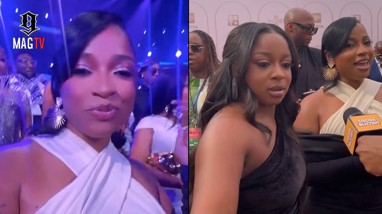 Toya Johnson & Daughter Reginae Carter Attend The BET Awards To Support Lil Wayne!
