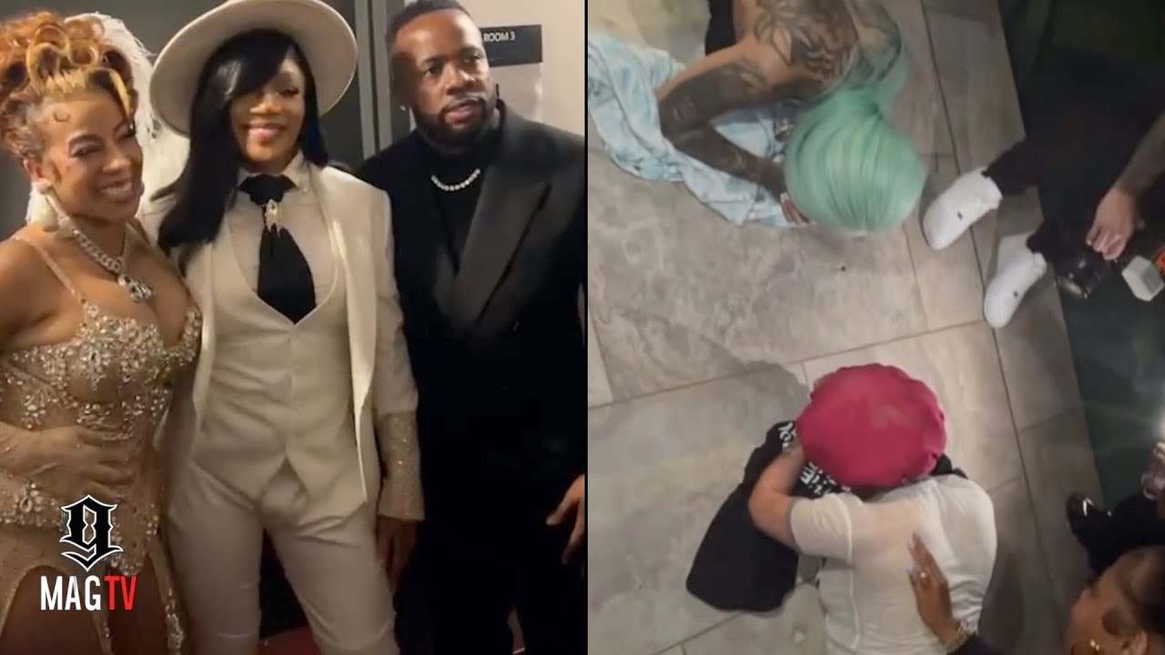 Glorilla Challenges Keyshia Cole In A Planking Contest After The BET Awards!
