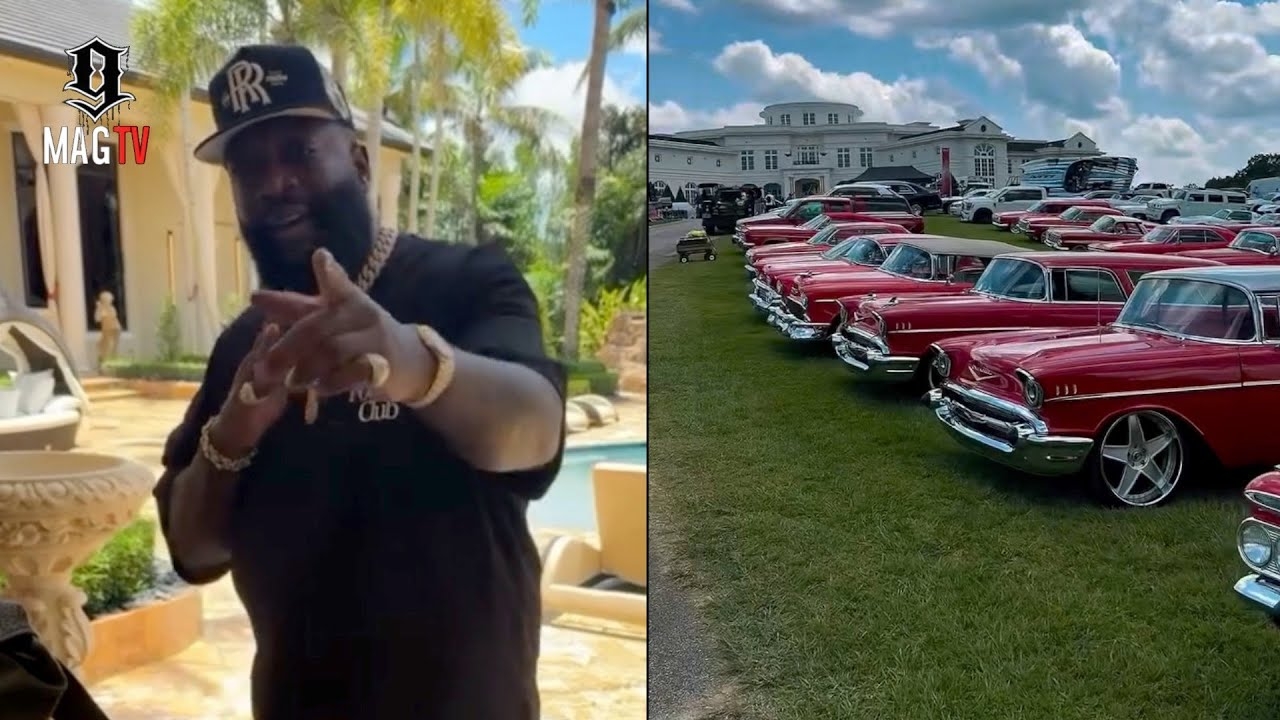"I'll Pay A Ni**a $600K Right Now" Rick Ross Thanks Participants At His 4th Annual Car Show!