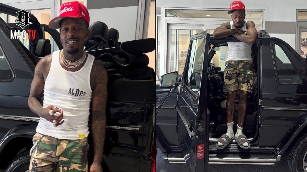 Sauce Walka Cashes Out On A Limited Edition G-Wagon Before Linking Up Wit Rick Ross!