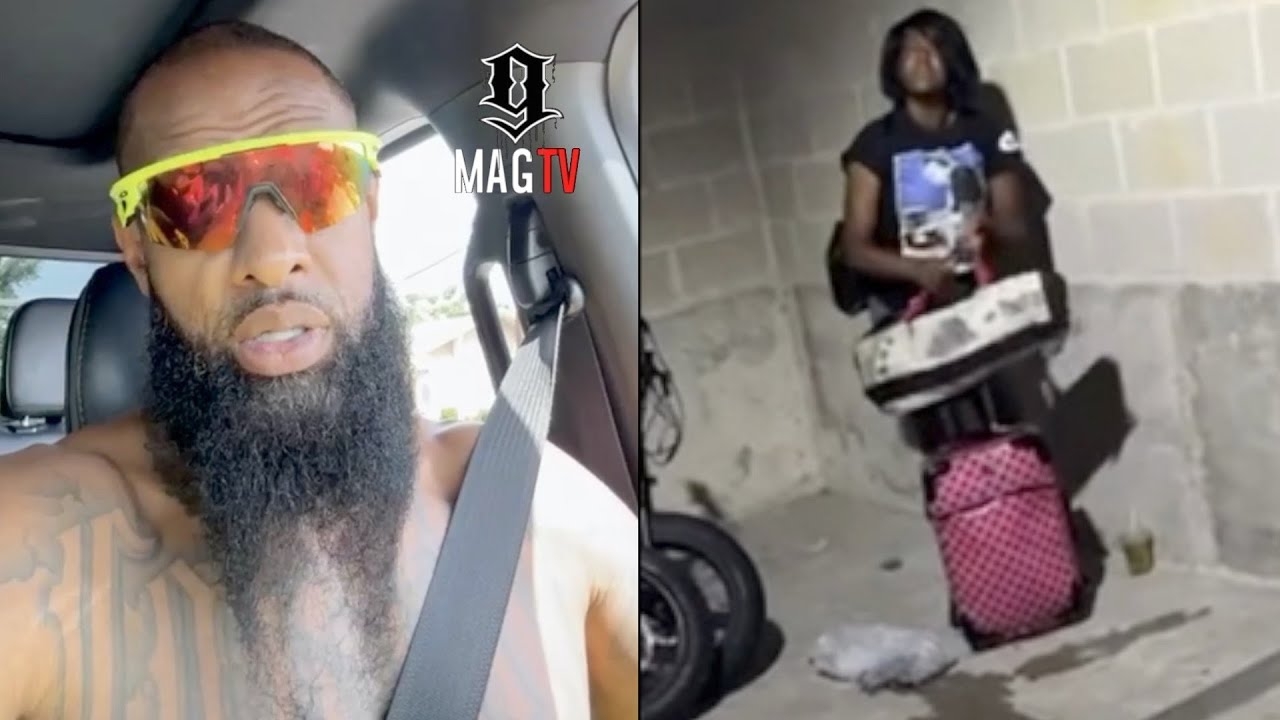 "Mental Illness Is Real" Slim Thug Still Heated After Lady Stalker Found Sleeping In His Garage!