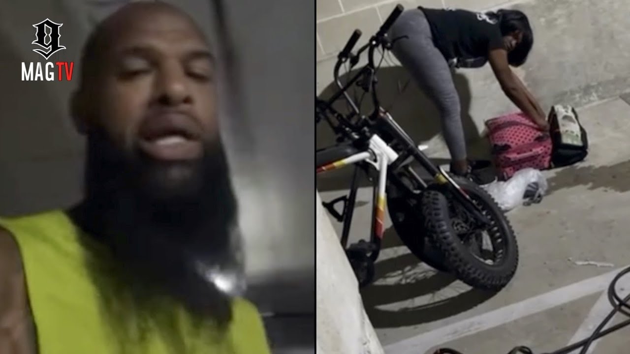 "Psycho Azz Bish" Slim Thug Finds Lady Stalker From The Gym Sleeping In His Garage!