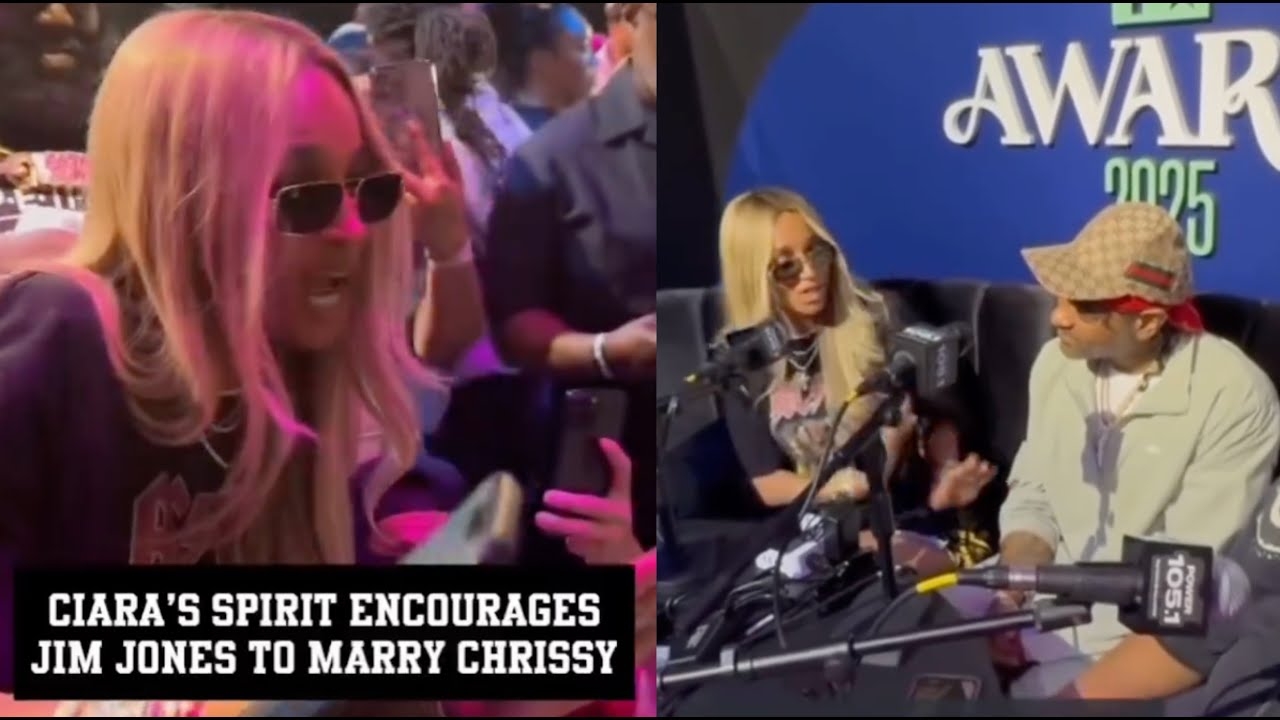 Ciara CRASHES Jim Jones BET Interview To "G Check" Him About Marrying Chrissy Lampkin