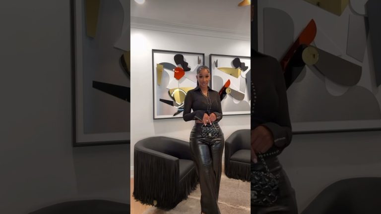 All Black Everything  On Bernice Burgos!