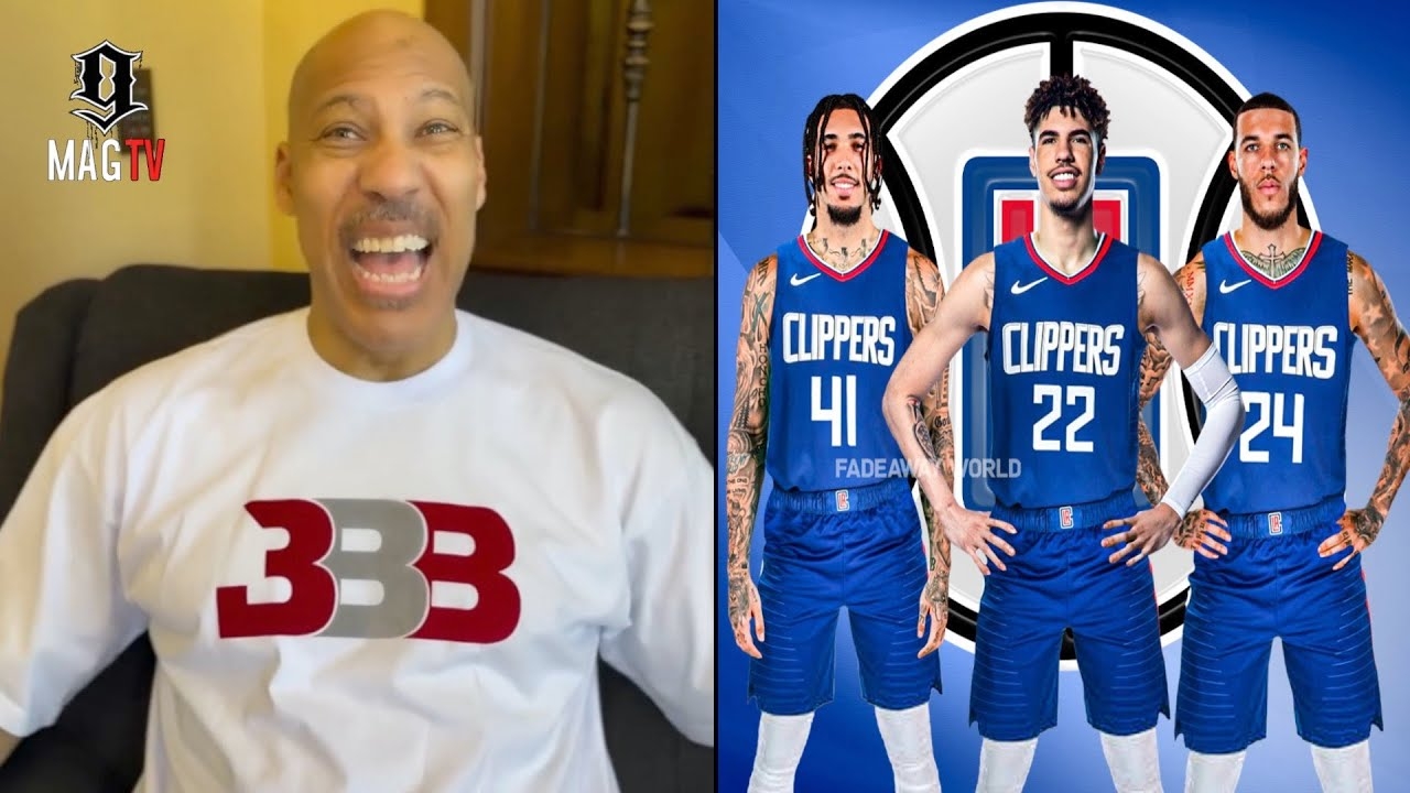 Lavar Ball Claims The Clippers Would Win A Championship If All 3 Of His Sons Played On Their Team!