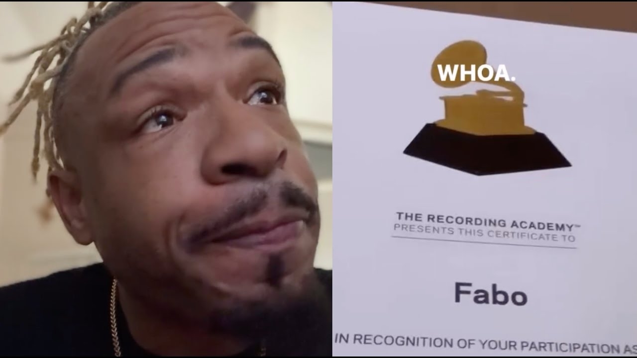 "Moment Of Truth" Fabo Gets Emotional After Unboxing Grammy Award