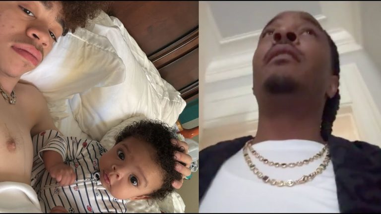 T.I. Pranks Son King To Do The Harris Family Pool Tradition On His First Fathers Day As A Dad