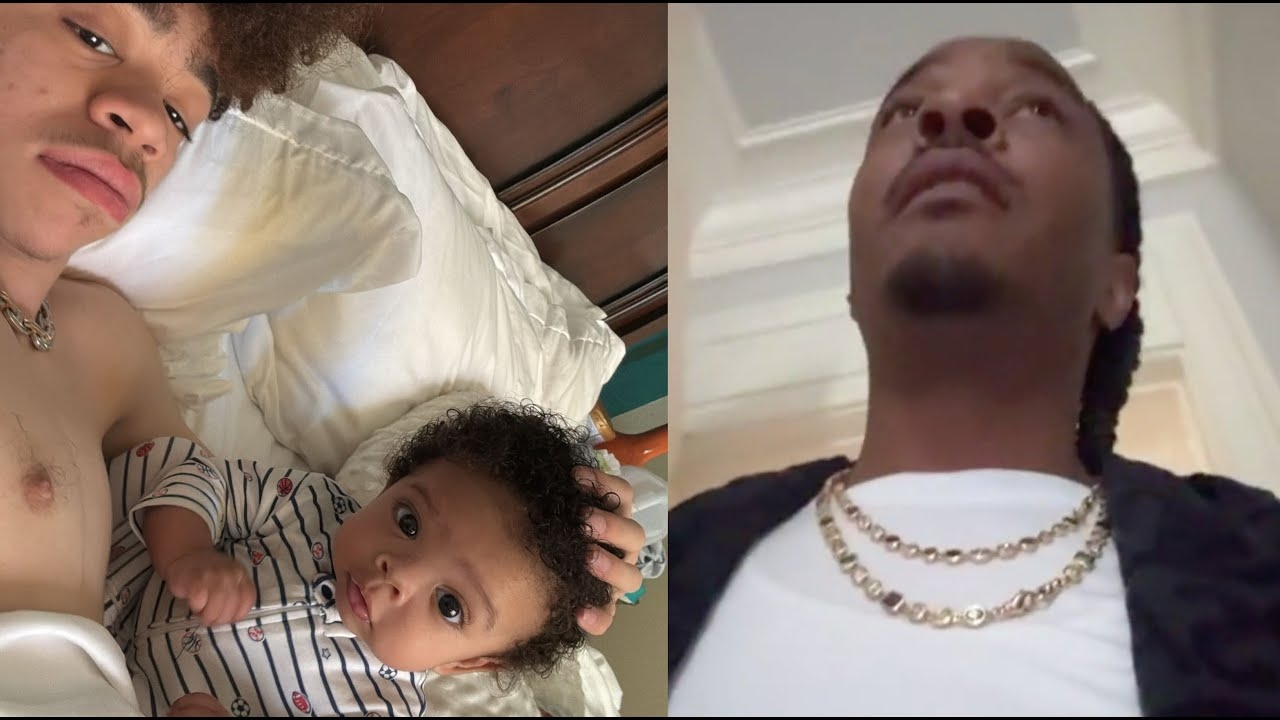 T.I. Pranks Son King To Do The Harris Family Pool Tradition On His First Fathers Day As A Dad