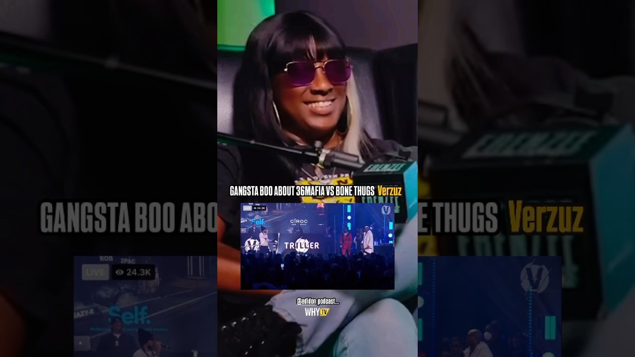#GangstaBoo Remembers Legendary #Verzuz Of #BoneThugs And #three6mafia @EDIMeanTV #whytv