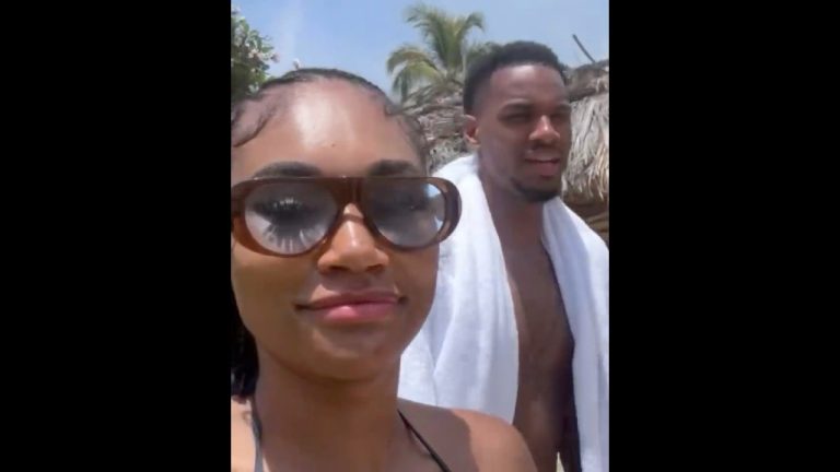 Dejounte Murray & Jania Meshell Vacation In Hawaii For Fathers Day! 