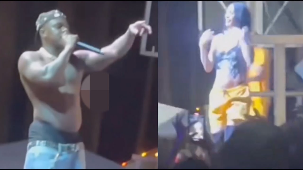 DaBaby Kicks Gretchen From Baddies Off Stage After She Started Twerkin During His Performance
