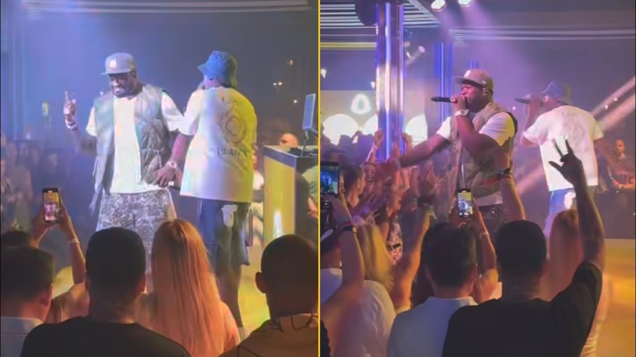 50 Cent Continues His Europe Tour With G-Unit, Last Night They Had Another Dope Show In France