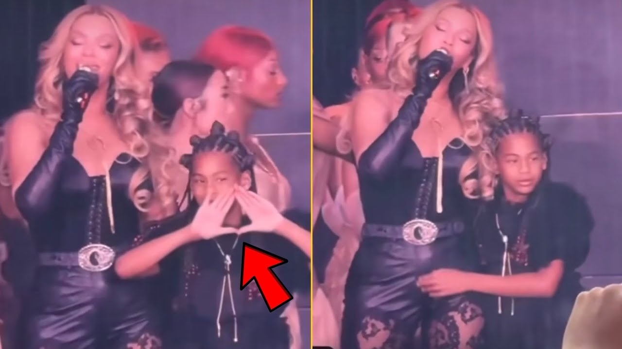 Jay Zs Daughter Rumi Shows Roc Sign On The Stage, But The Fans Saying They Are Illuminati Family
