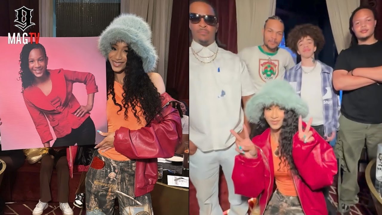 T.I.Host Surprise 24th B-Day Party For Daughter Deyjah!
