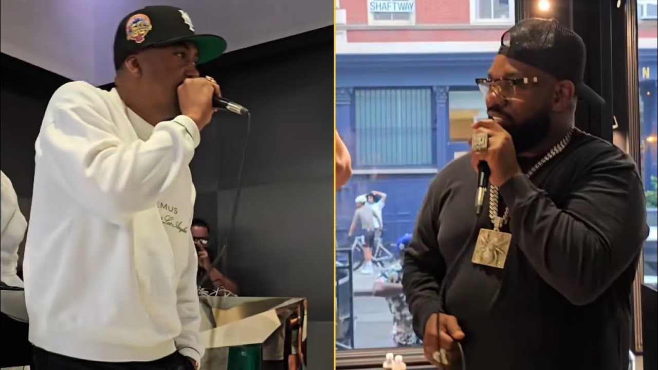 Nas Speaks At Raekwons Album Listening Party This Man Is Still One Of The Greatest Rapper