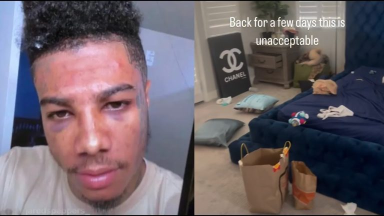 Blueface Kicks Chrisean Out AGAIN After Trashing His House 3 Days Since Letting Her Back In