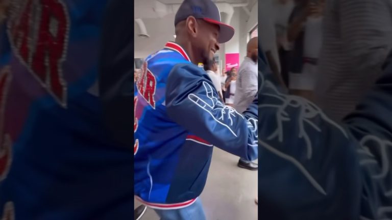 Usher Greets His Fans 