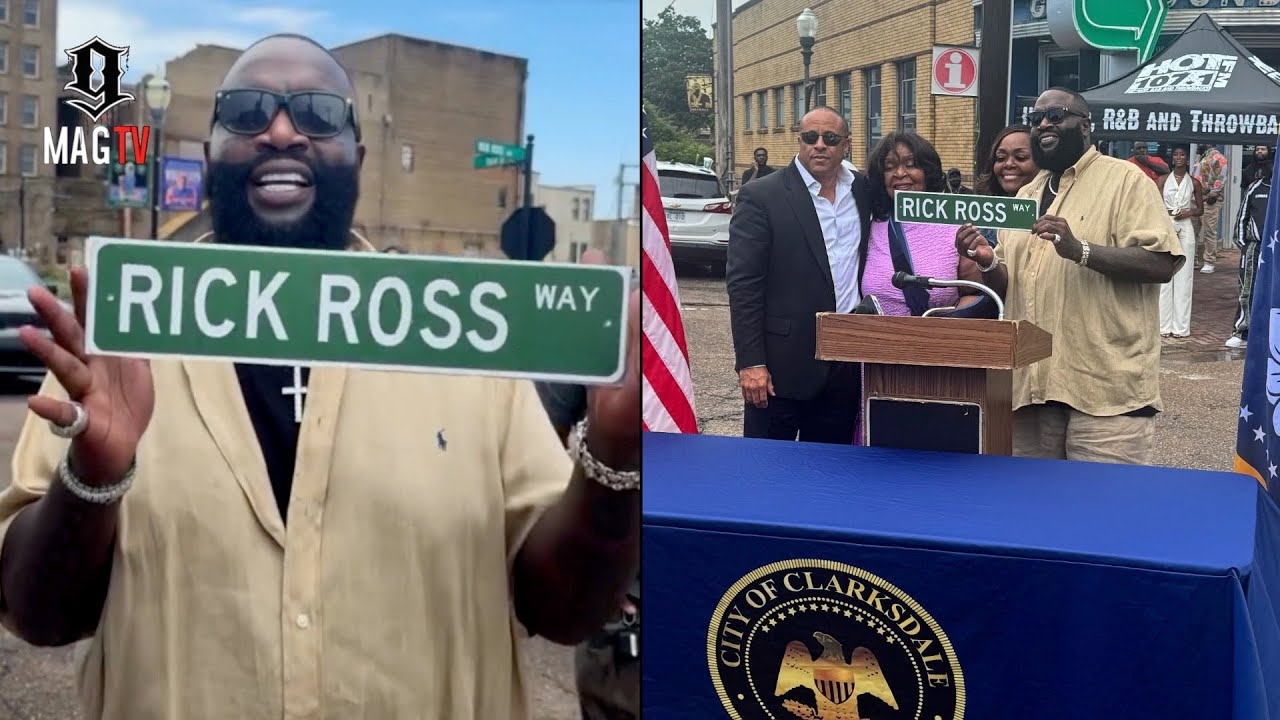Rick Ross Gets Street Named After Him In His Hometown Of Clarksdale Mississippi!