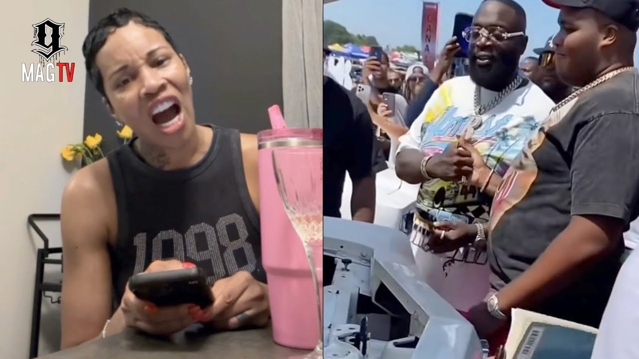 Rick Ross "BM" Tia Kemp Wants To Pull Up To His Mansion & Tow Son's Chevy DONK Gifted 2 Years Ago!