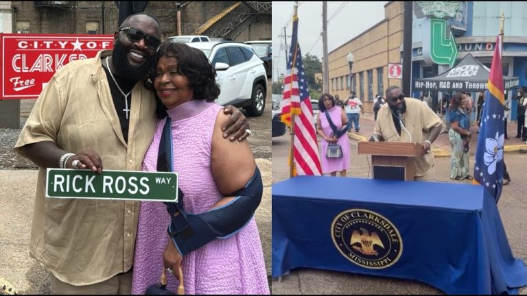 Rick Ross Gets Street Named After Him Across From His Wingstop In The Trenches Of Mississippi