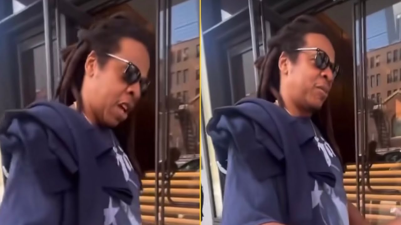 Jay Z Meets His Fans And Signs Autographs In The Streets Of NYC Ny Have One And Only King HOV