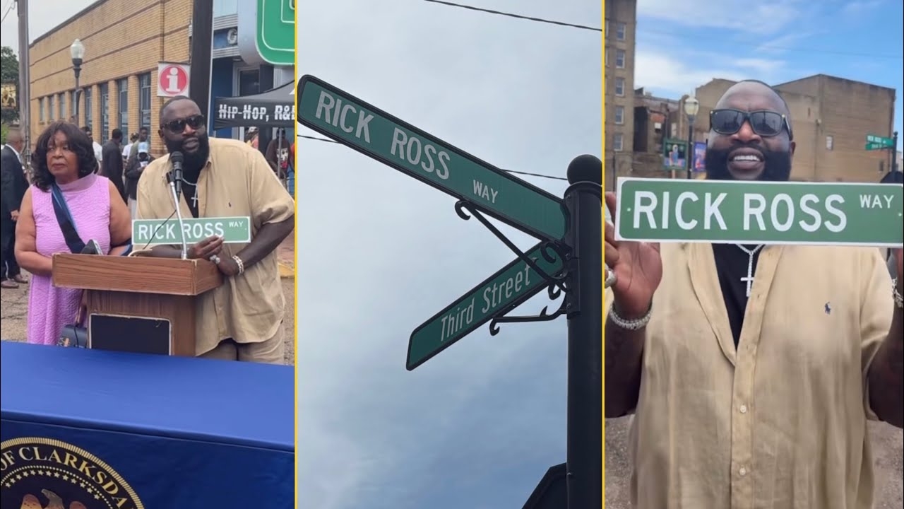 Rick Ross Gets Street Named After Him In His Hometown Of Clarksdale Mississippi