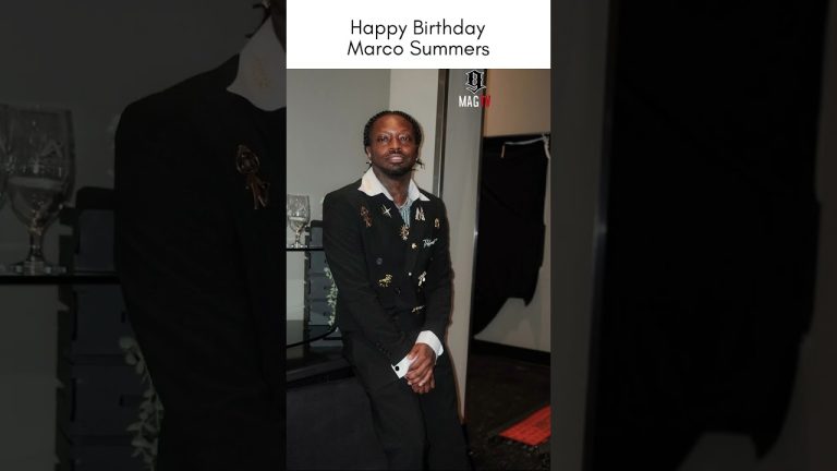 Happy Birthday Marco Summers 