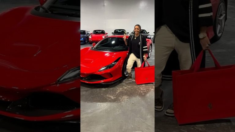 Which Color Ferrari Would You Choose? Red Or White? 