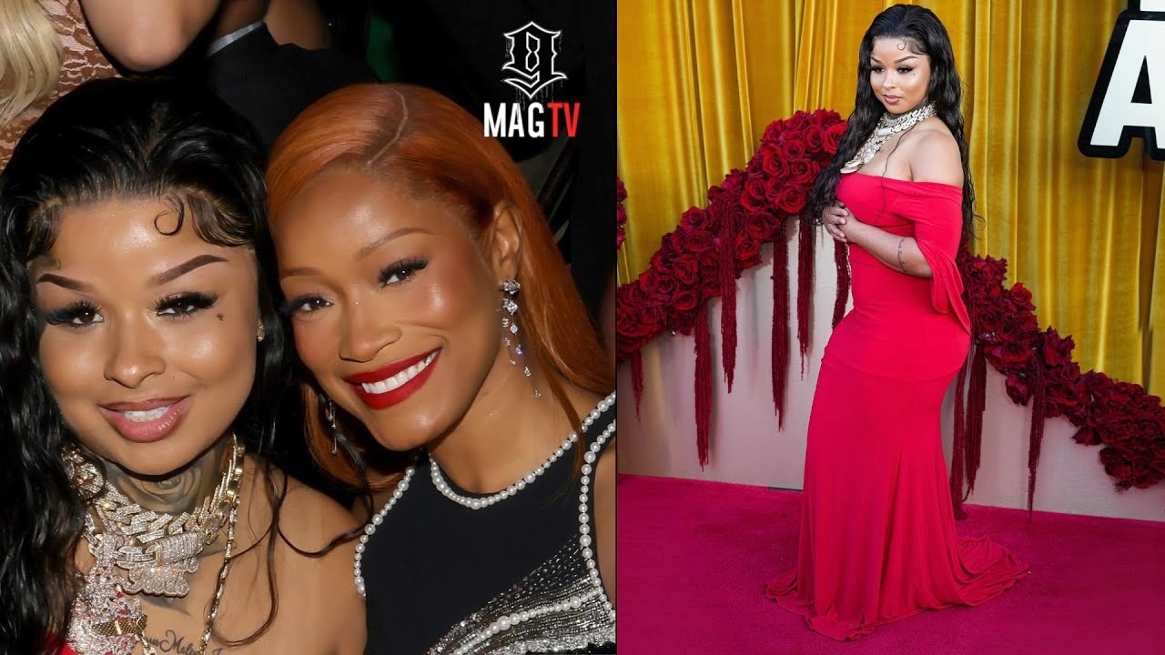 Chrisean Showed Out Wit Keke Palmer At Hollywood Unlocked Impact Awards!