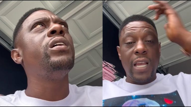 "You Blocked" Boosie SPAZZES On His Homeboy For Messing Up His Live Stream
