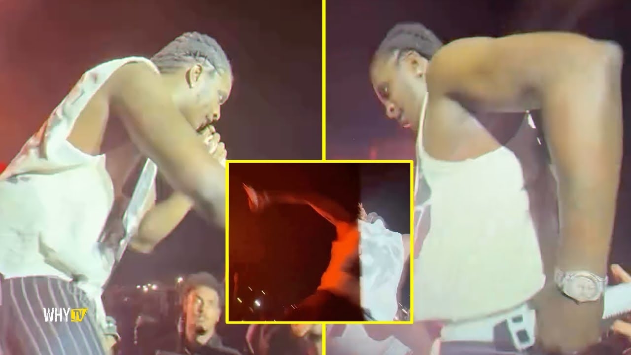 Young Thug Went Crazy Stage Diving During His First Performance 'Thugger Is Back You All'