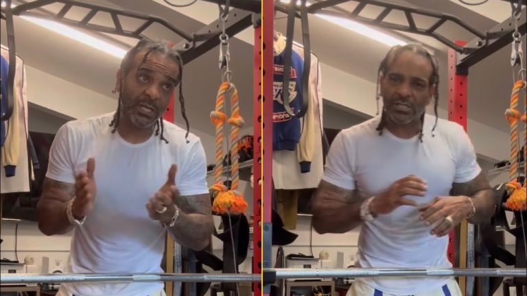 Jim Jones Responds To Shannon Sharpe From His Gym And Shows His Skills You G**fy N***a