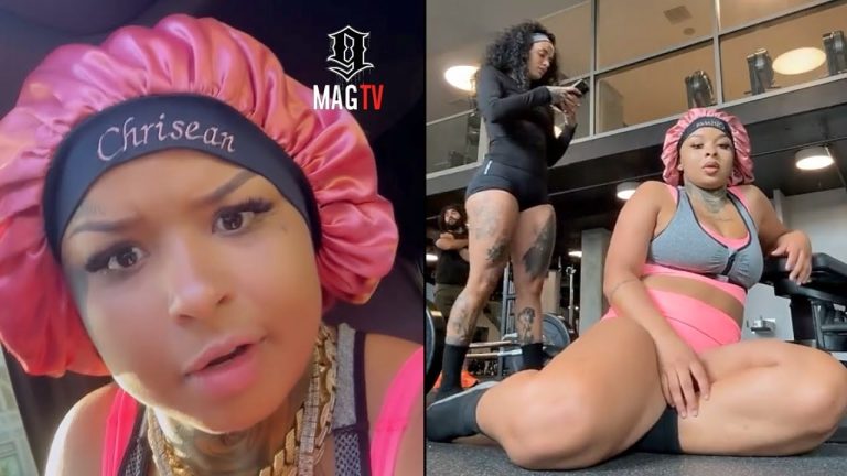Chrisean Rock Faces Backlash For Praying For The President Before Workout With Kehlani! 