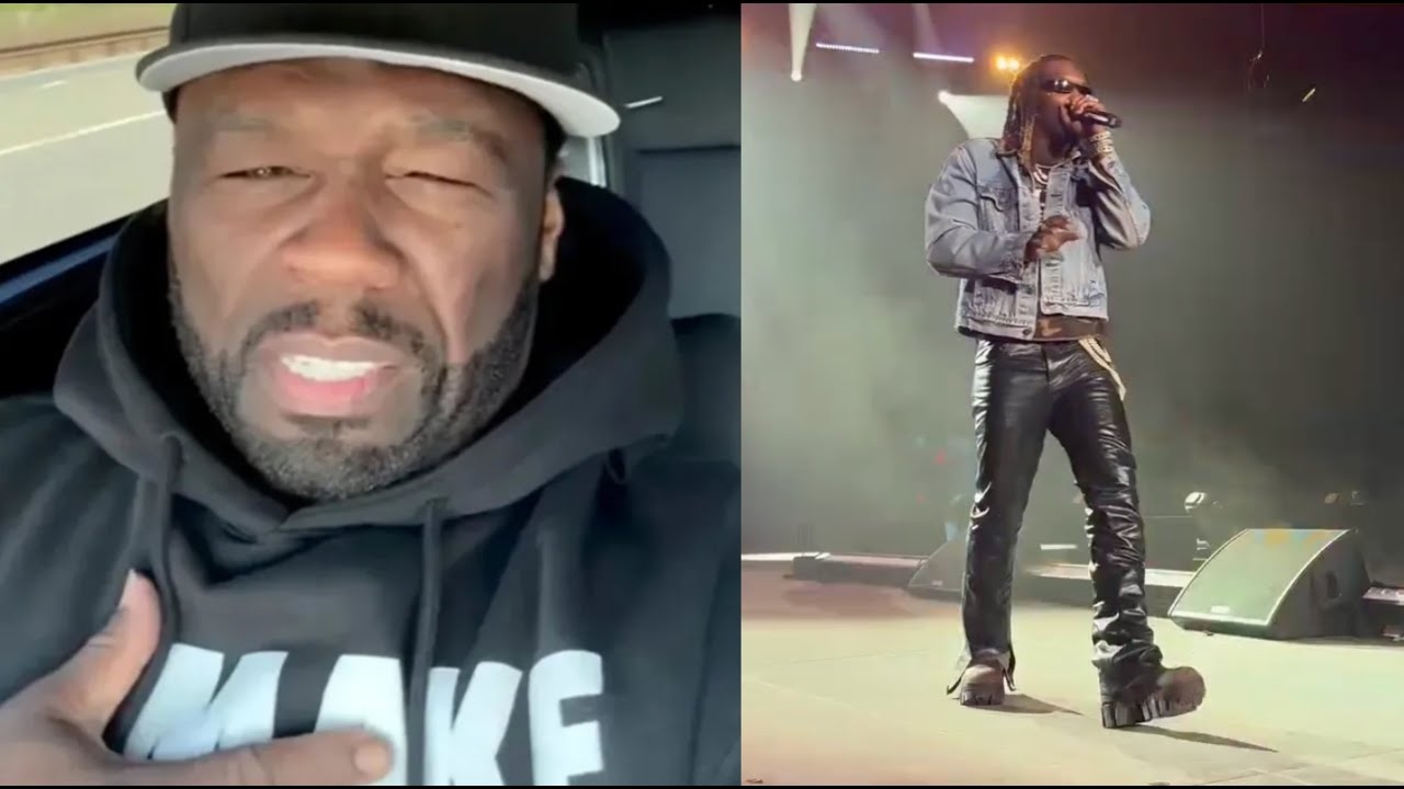 50 Cent Reacts To Offset Getting Boo'd Off Stage At ATL Birthday Bash Concert