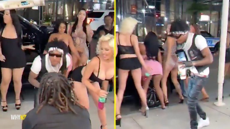 NBA YoungBoy Shooting A New Music Video In The Streets Of New York 'NBA YoungBoy Is Outside!'