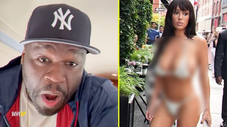 50 Cent Clowning Kanye West's Wife For Wearing A Bikini In NYC 'Look At Ye Dirty Little Wife'