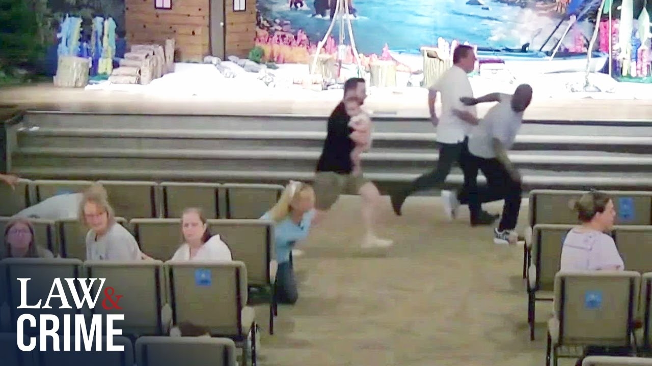 Worshippers Run for Their Lives as Gunman Opens Fire with AR-15